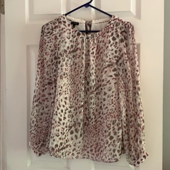 Beautiful Talbots shimmer blouse - small - Picture 1 of 7